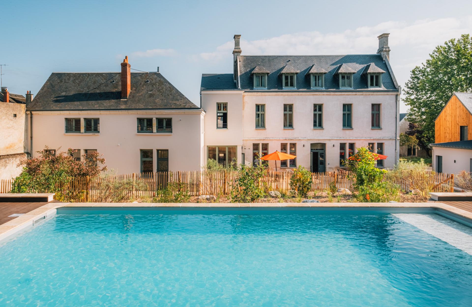 Maison Rabelais - Extérieur piscine